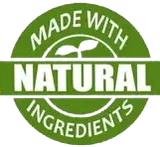 Natural ingredients badge
